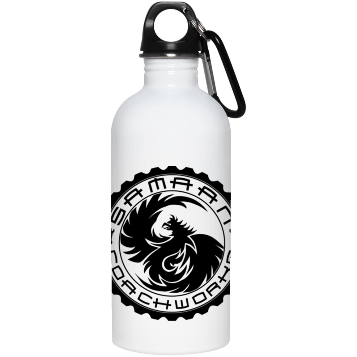 SC-BlkLg-PNG Stainless Steel Water Bottle